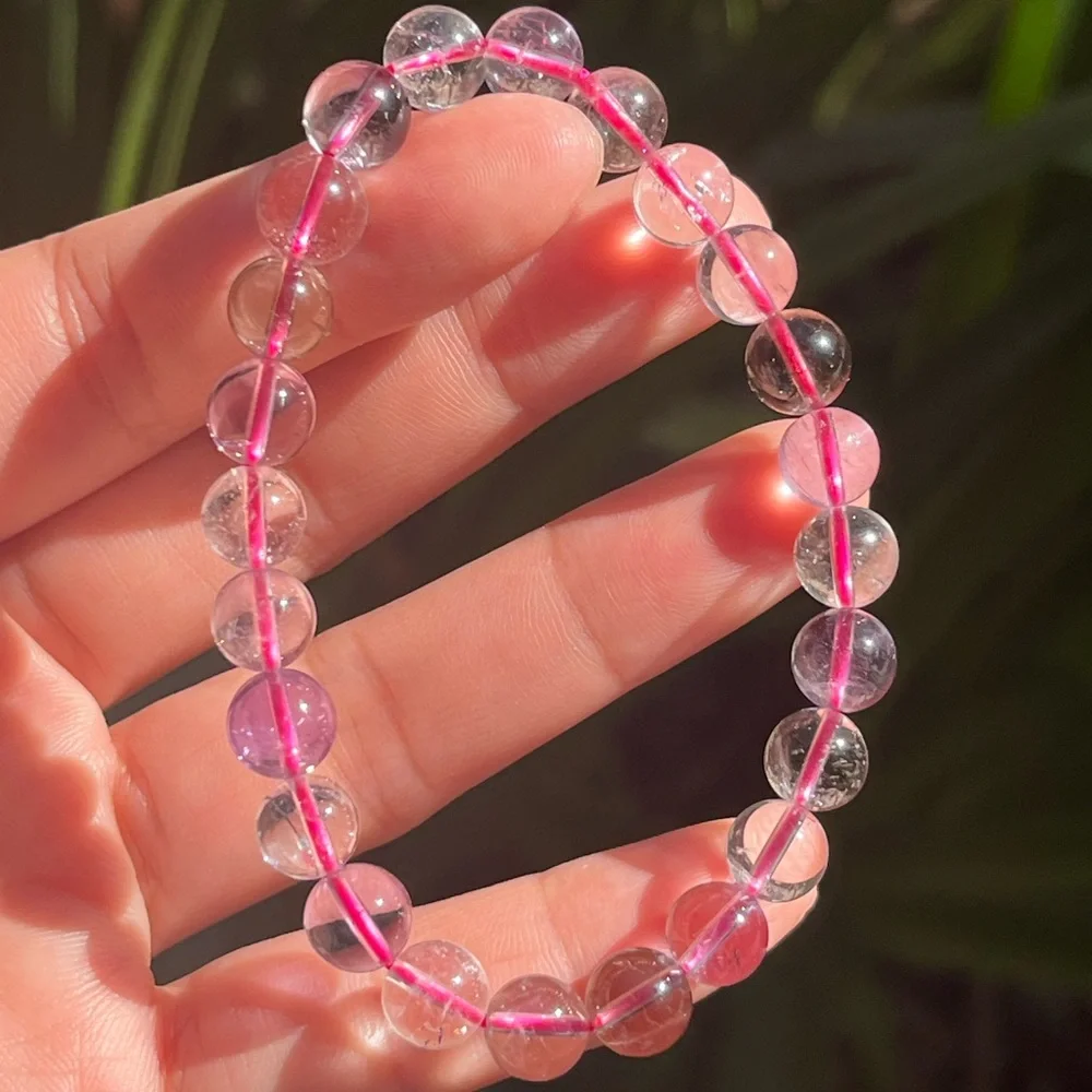 8mm stretchable super seven‎ bracelet